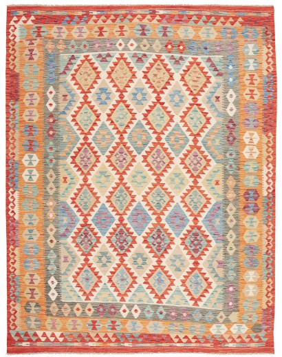 Tappeto Kilim Afghanistan marrone 207x269
