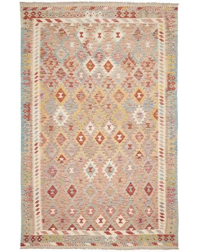 Tappeto Kilim Afghanistan marrone beige 198x304