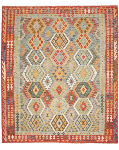 Tappeto Kilim Afghanistan marrone 250x293