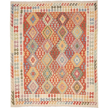 Tappeto Kilim Afghanistan marrone 244x295