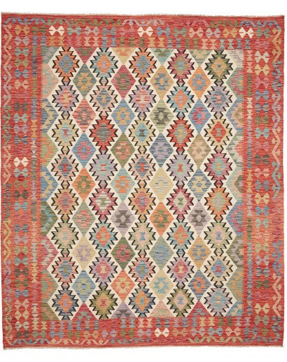 Tappeto Kilim Afghanistan marrone 247x296