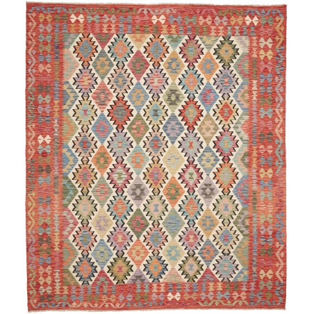 Tappeto Kilim Afghanistan marrone 247x296