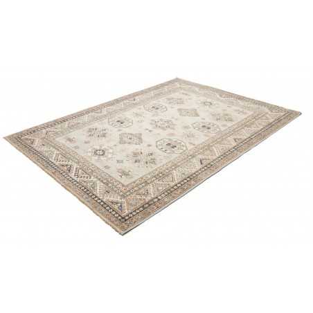 Tappeto Kazak Fine Pakistan bianco azzurro 178x238