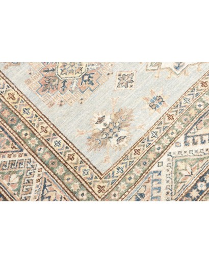 Tappeto Kazak Fine Pakistan bianco azzurro 178x238