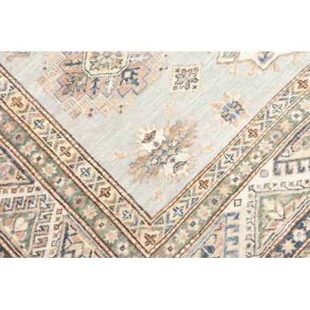 Tappeto Kazak Fine Pakistan bianco azzurro 178x238