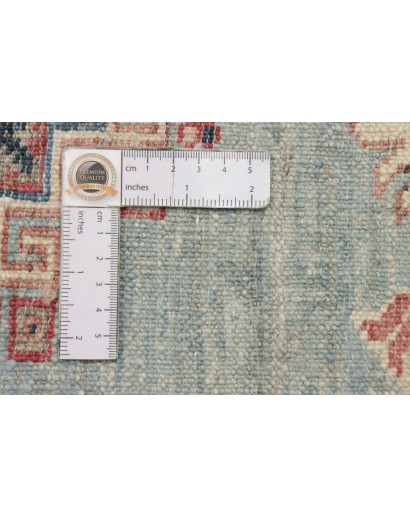 Tappeto Kazak Fine Pakistan bianco azzurro 178x238