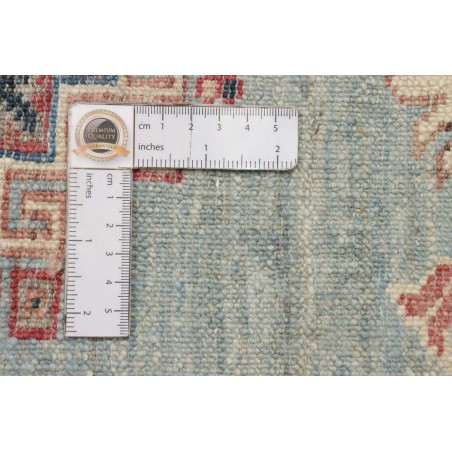 Tappeto Kazak Fine Pakistan bianco azzurro 178x238