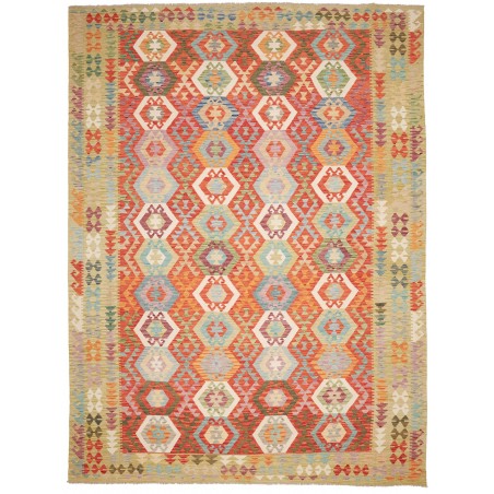 Tappeto Kilim Afghanistan marrone 277x372