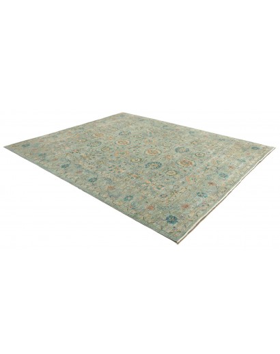 Tappeto Shahi Fine Pakistan azzurro marrone 247x300