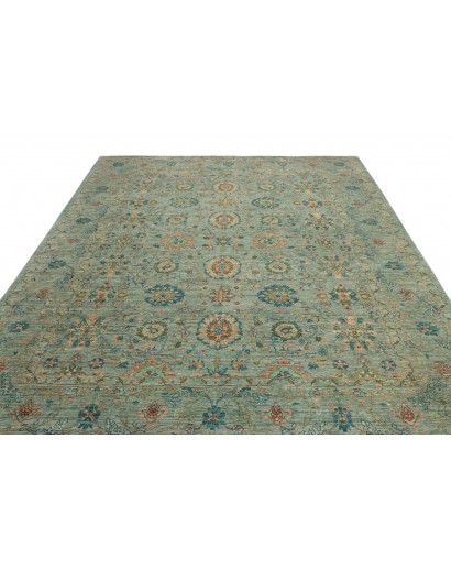 Tappeto Shahi Fine Pakistan azzurro marrone 247x300