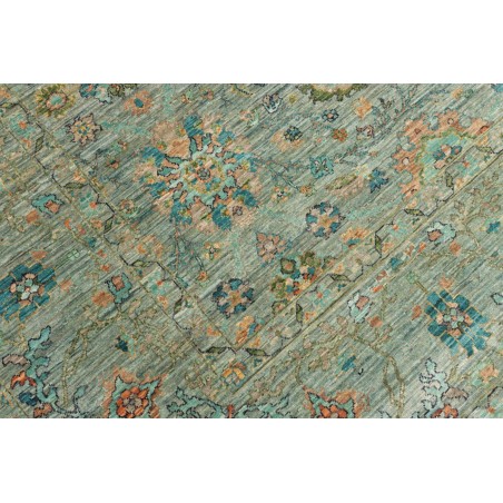 Tappeto Shahi Fine Pakistan azzurro marrone 247x300