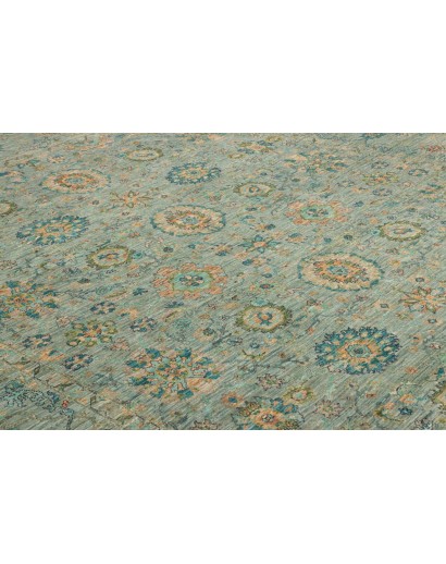 Tappeto Shahi Fine Pakistan azzurro marrone 247x300