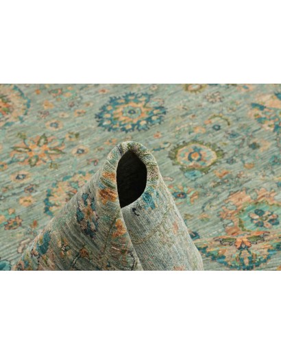 Tappeto Shahi Fine Pakistan azzurro marrone 247x300