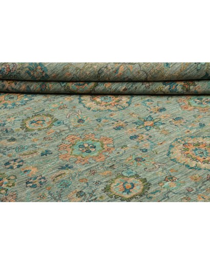 Tappeto Shahi Fine Pakistan azzurro marrone 247x300