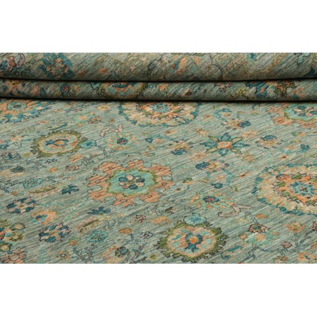 Tappeto Shahi Fine Pakistan azzurro marrone 247x300