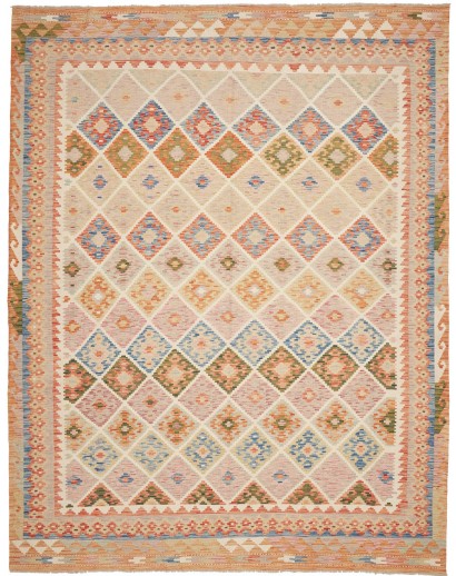Tappeto Kilim Afghanistan marrone 262x337