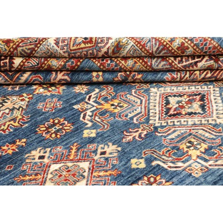 Tappeto Kazak Fine Pakistan azzurro grigio 242x313