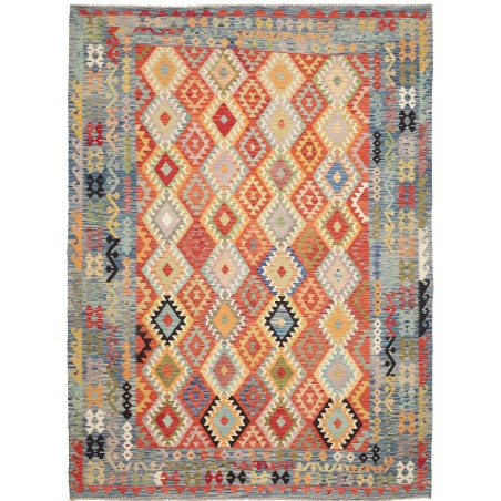 Tappeto Kilim Afghanistan marrone 256x354