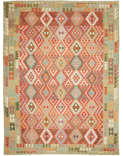 Tappeto Kilim Afghanistan marrone 272x366