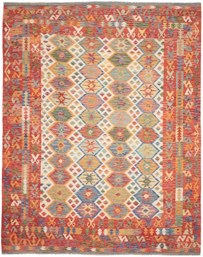 Tappeto Kilim Afghanistan marrone 271x343