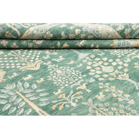 Tappeto Zigler Fine Pakistan verde giallo 279x354