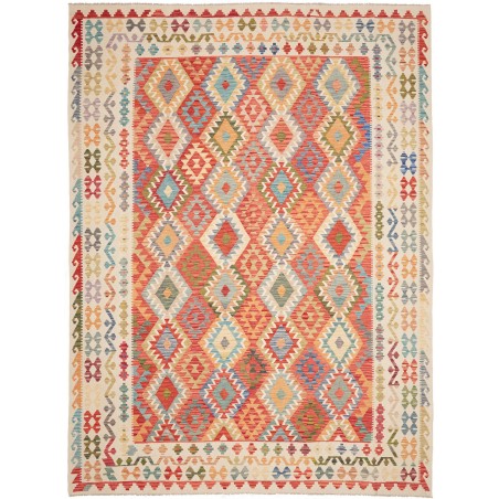 Tappeto Kilim Afghanistan marrone 260x350