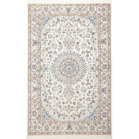 Tappeto Nain 9La Persia bianco verde 134x210