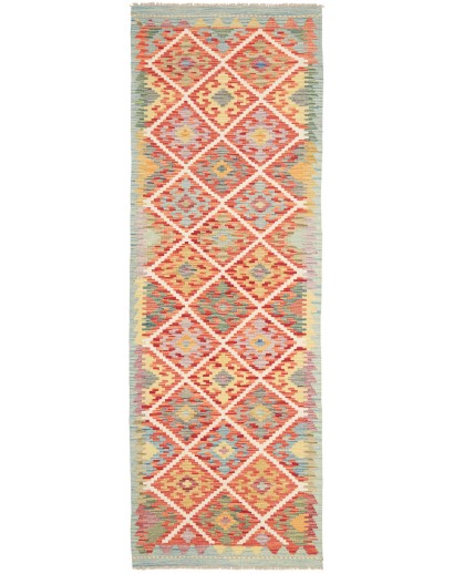 Tappeto Kilim Afghanistan marrone 83x250