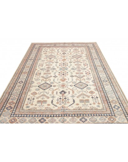 Tappeto Kazak Fine Pakistan beige giallo 204x295