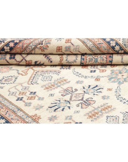 Tappeto Kazak Fine Pakistan beige giallo 204x295