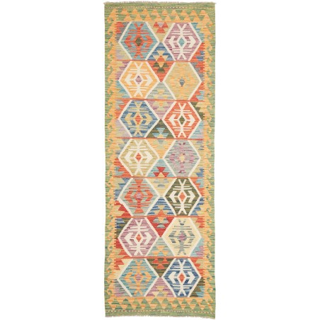 Tappeto Kilim Afghanistan marrone 87x246