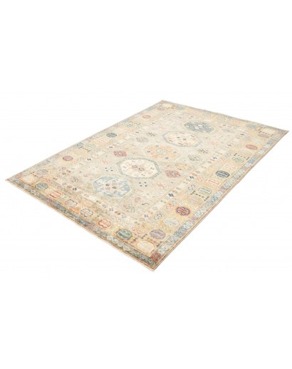Tappeto Kazak Fine Pakistan beige marrone 151x209