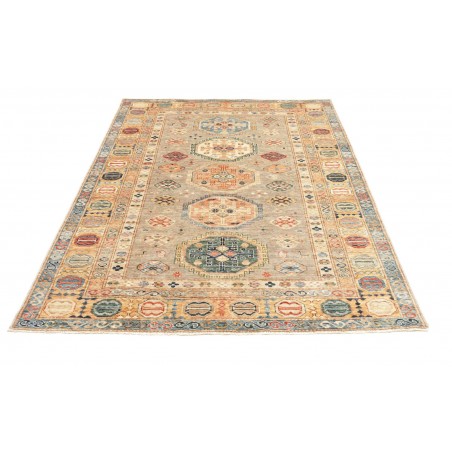 Tappeto Kazak Fine Pakistan beige marrone 151x209