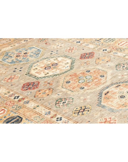 Tappeto Kazak Fine Pakistan beige marrone 151x209