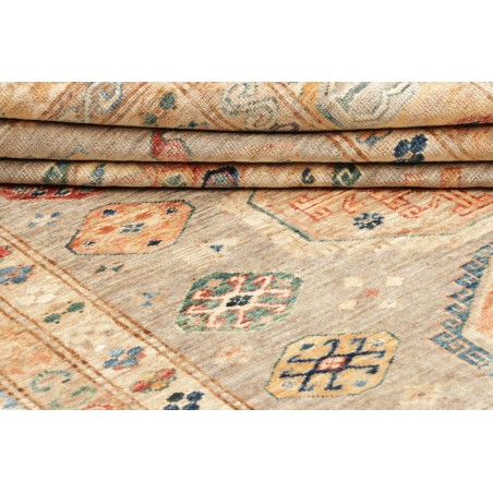 Tappeto Kazak Fine Pakistan beige marrone 151x209