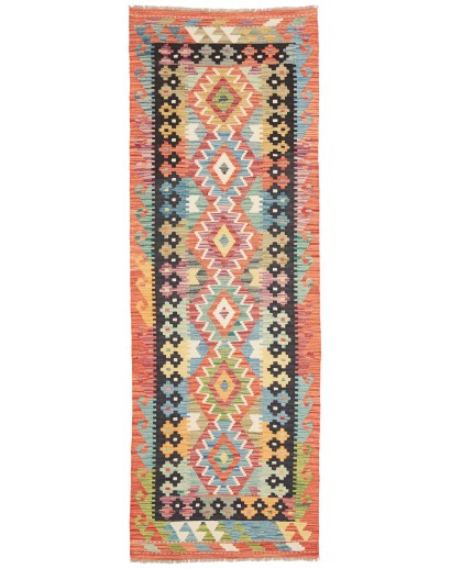 Tappeto Kilim Afghanistan marrone grigio 82x237