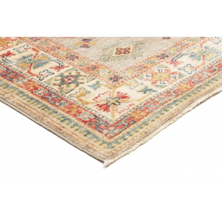 Tappeto Kazak Fine Pakistan marrone grigio 150x203