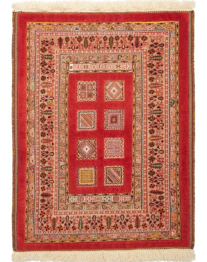 Tappeto Nimbaft Fine Persia marrone arancione 91x118