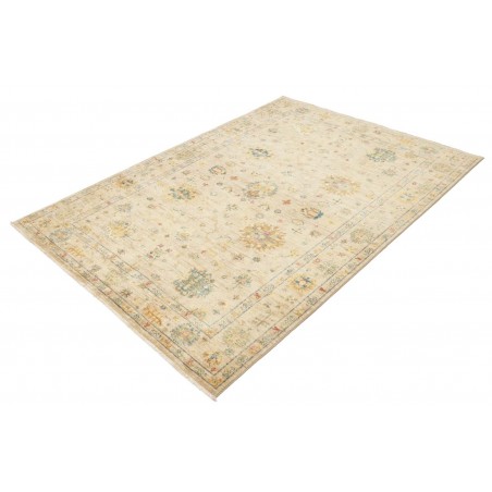 Tappeto Malka Pakistan giallo marrone 147x205
