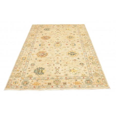Tappeto Malka Pakistan giallo marrone 147x205