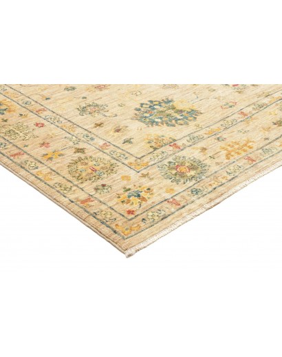 Tappeto Malka Pakistan giallo marrone 147x205
