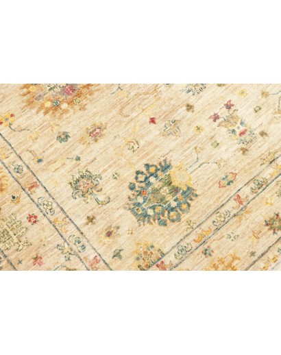Tappeto Malka Pakistan giallo marrone 147x205