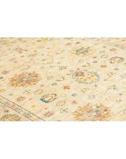 Tappeto Malka Pakistan giallo marrone 147x205