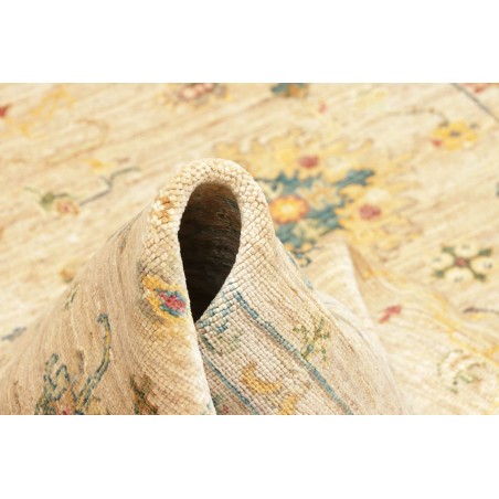 Tappeto Malka Pakistan giallo marrone 147x205