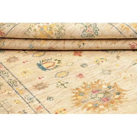 Tappeto Malka Pakistan giallo marrone 147x205
