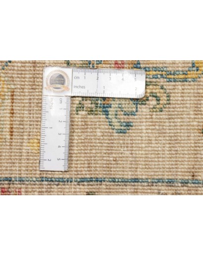 Tappeto Malka Pakistan giallo marrone 147x205