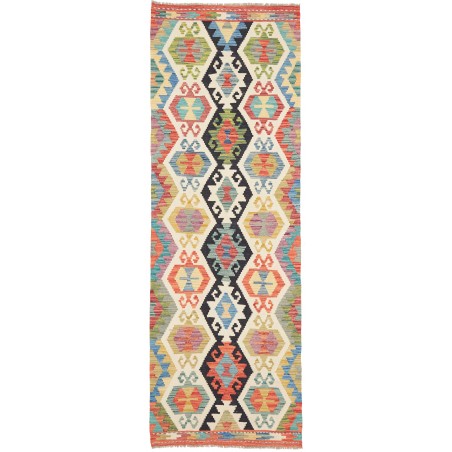 Tappeto Kilim Afghanistan marrone 81x245