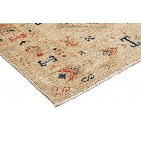 Tappeto Kazak Fine Pakistan marrone grigio 81x305