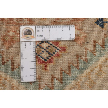 Tappeto Kazak Fine Pakistan marrone grigio 81x305