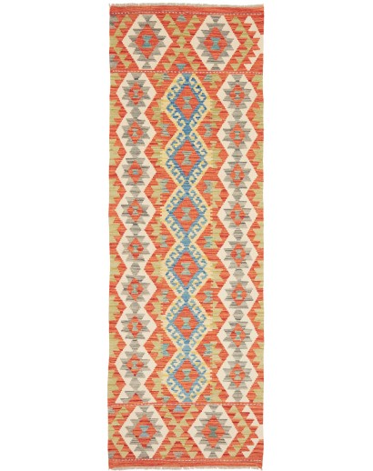 Tappeto Kilim Afghanistan marrone 81x247